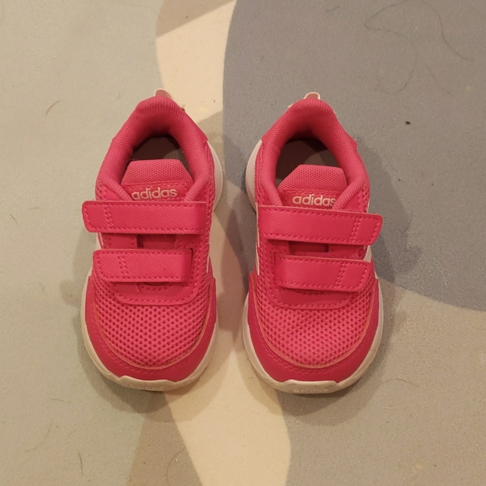 Toddler pink Adidas Sneakers